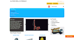 Desktop Screenshot of alirockdrill.com